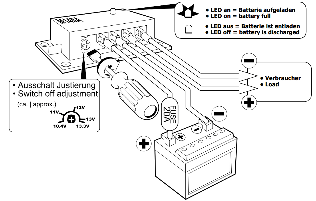 m148a_schema57964d6932ab4 Batteriewächter für 12V Autobatterien