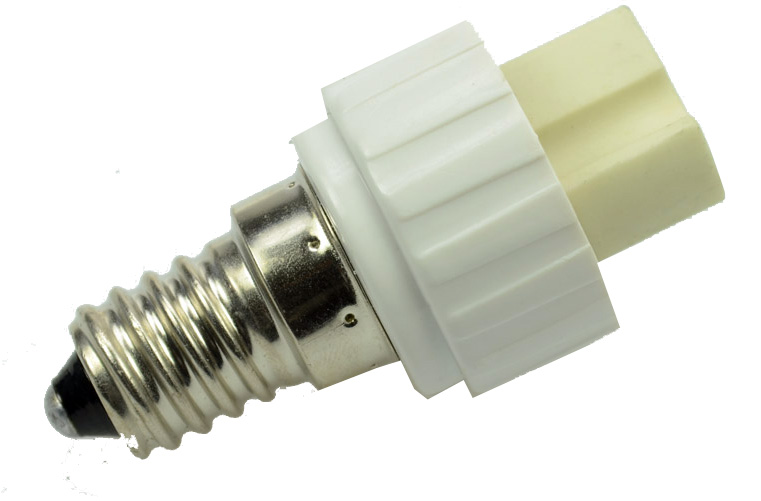 Adapter E14 auf G9 für LED-Lampen