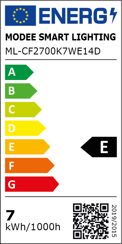 ML-CF2700K7WE14D LED Kerze E14 Filament, warmweiß, 680 Lumen, dimmbar