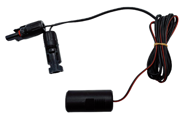 mc4_kfz_web MC4 auf KFZ-Buchse Adapter, 1,8m, 8A
